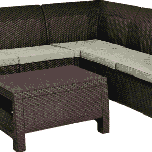 KETER Záhradný set GREEK RELAX SET | hnedá