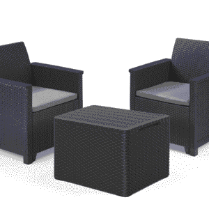 KETER Balkónový set ALODIA balcony box | grafit